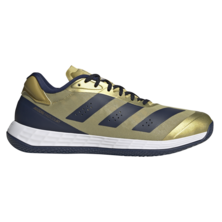 Adidas Men&#039;s Adizero Fastcourt 2.0 Indoor Court Shoes Gold