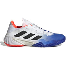 Adidas Men&#039;s Barricade Tennis Shoes Lucid Blue Solar Red