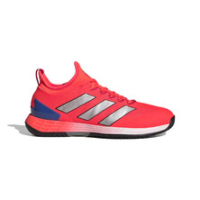 Adidas Men&#039;s Adizero Ubersonic 4.0 Tennis Shoe Solar Red