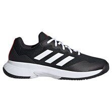 Adidas Men&#039;s GameCourt 2.0 Tennis Shoes Core Black Cloud White