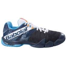 Babolat Men's Movea Padel Shoe Grey Scuba Blue