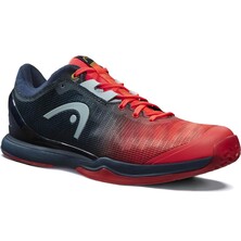 Head Sprint Pro 3.0 Men's Indoor Shoes Neon Red Midnight Navy