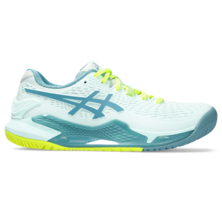 Asics Women&#039;s Gel Resolution 9 Tennis Shoes Soothing Sea