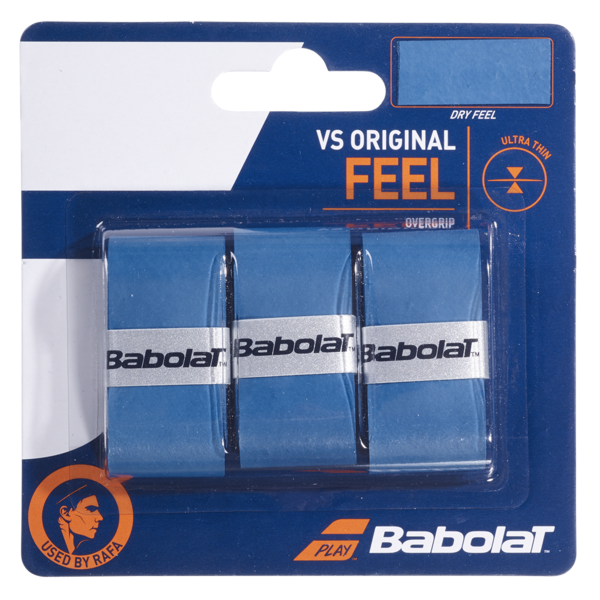 Babolat VS Original Feel Grip 3 Pack - Blue