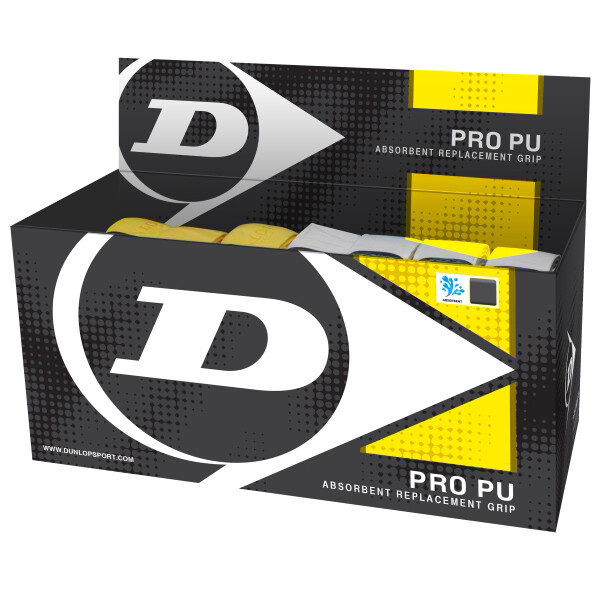 Dunlop Pro Pu Absorbent Replacement Grip X 24 Assorted