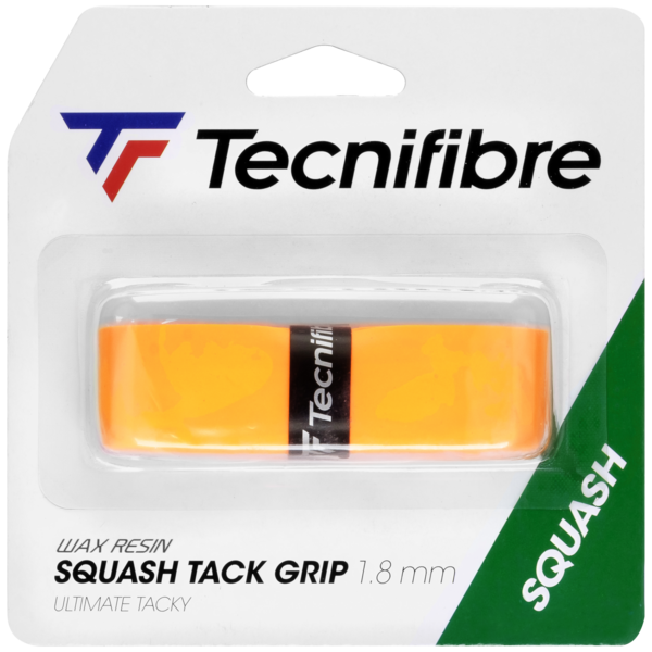 1.8mm Squash Racket Replacement Grip Tecnifibre SQUASH TACK GRIP Wax Resin 