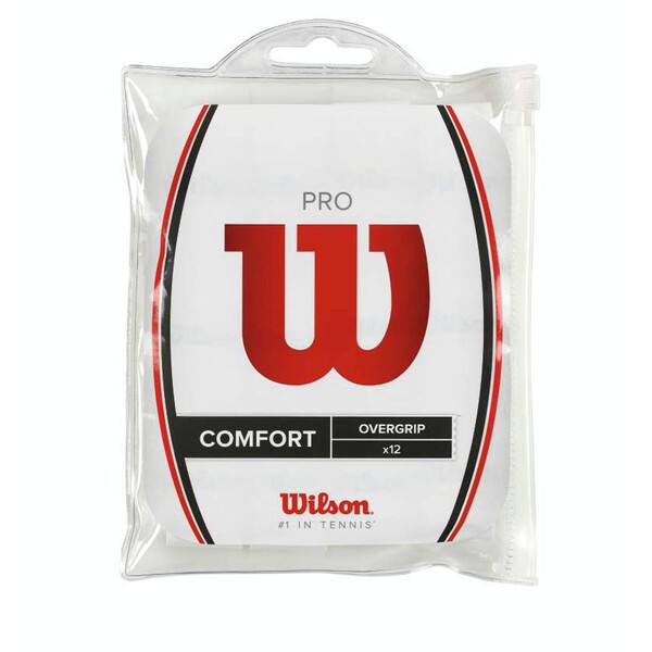 Wilson Pro Overgrip Pack Of 12 White