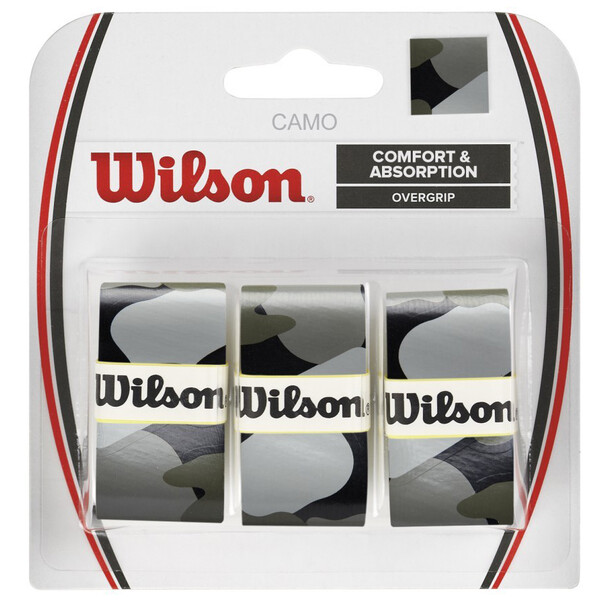 Wilson Camo Overgrip 3 Pack - Black