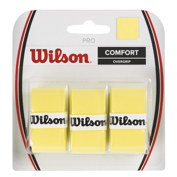 Wilson Pro Overgrip 3 Pack - Yellow