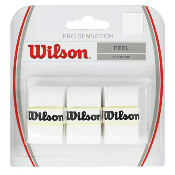 Wilson Pro Sensation Overgrip 3 Pack - White
