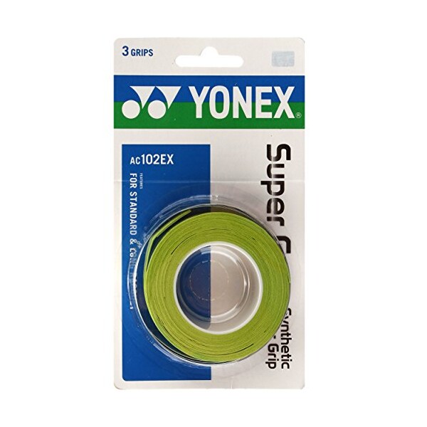 Yonex AC102EX Super Grap Overgrips Pack Of 3 Citus Green