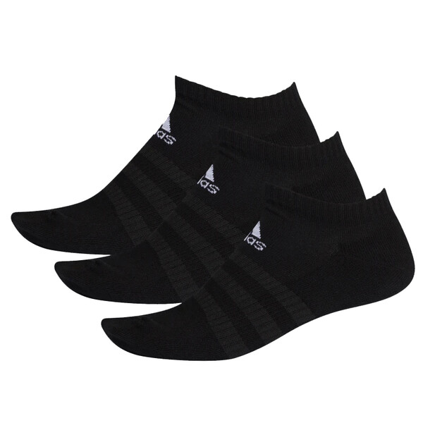 Adidas Cushioned Low Cut Socks 3 Pack Black
