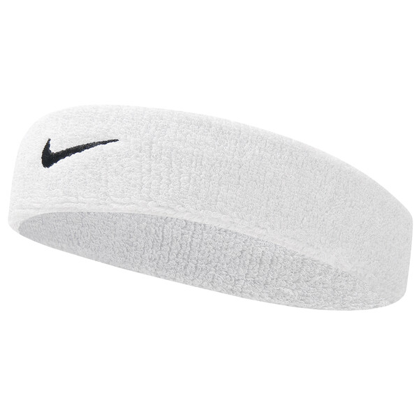 Nike Swoosh Headbands - White/Black