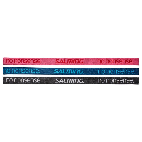 Salming Hairband 3 Pack Blue Mixed