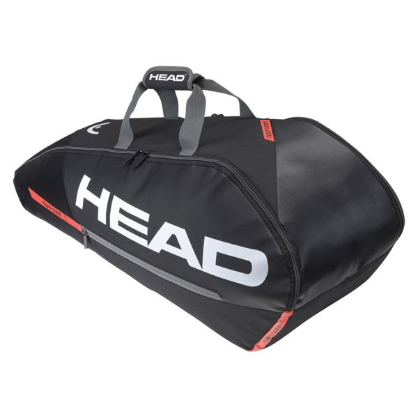 Head Tour Team 6R Combi Racket Bag Black Orange