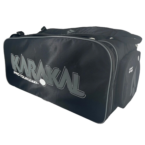 Karakal Pro Tour Fifty 2.1 Short Racket Bag Black White