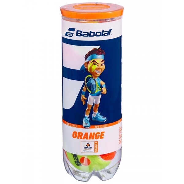 Babolat Orange Junior Tennis Ball X3