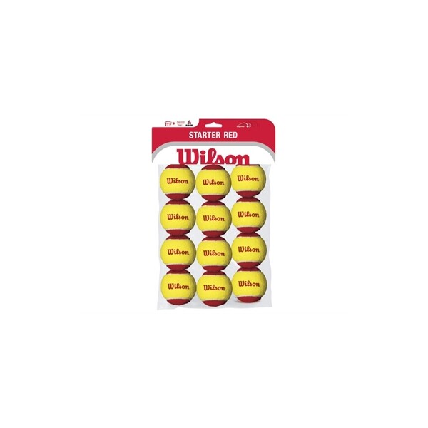 Wilson Starter Red Tennis Balls - 12 Pack