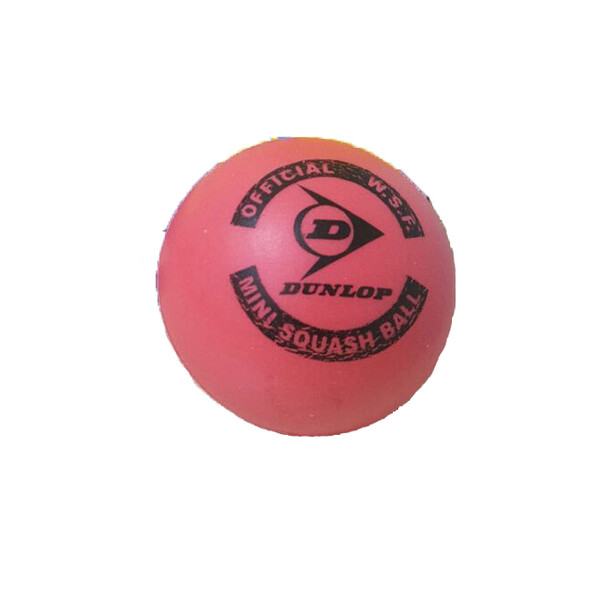 Dunlop ES Mini Squash Balls Pink - 1 Ball