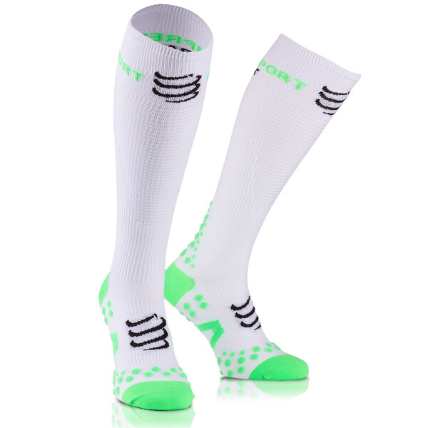 Compressport Play Detox Full Socks White