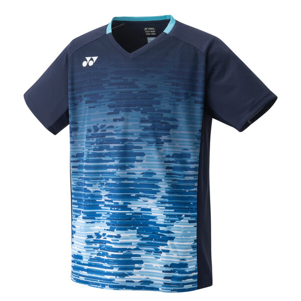 Yonex Men's 10505 Crew Neck T-Shirt Navy Blue