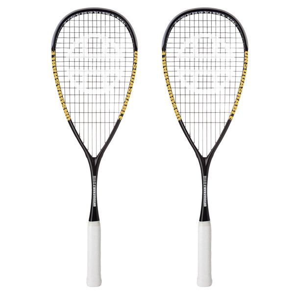 Unsquashable James Willstrop Gold Squash Racket - 2 Racket Deal