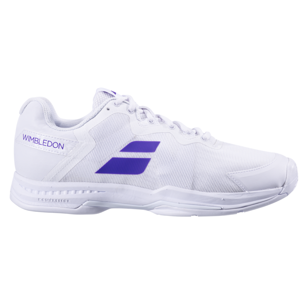 Babolat SFX 3 Wimbledon All Court Men's Tennis Shoe White Purple