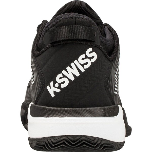 K-Swiss Men&#39;s Hypercourt Supreme Tennis Shoes Black White | Great Discounts - PDHSports
