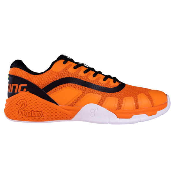 Salming Men's Kobra Recoil Indoor Court Shoe Neon Orange