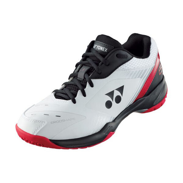 Yonex Men's 65 X3 Indoor Court Shoe White Red