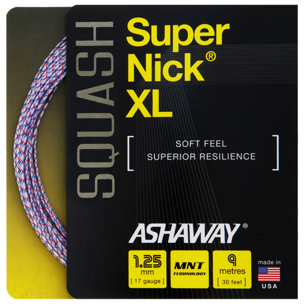 Ashaway SuperNick XL Squash String - 1 Set