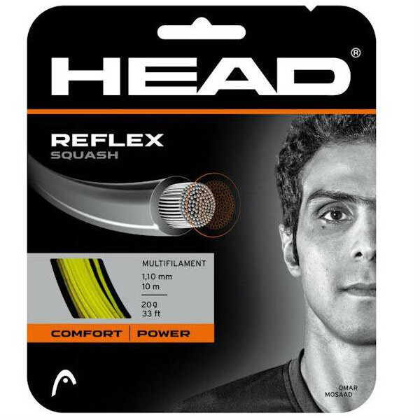 Head Reflex 1.10mm Squash String Set Yellow
