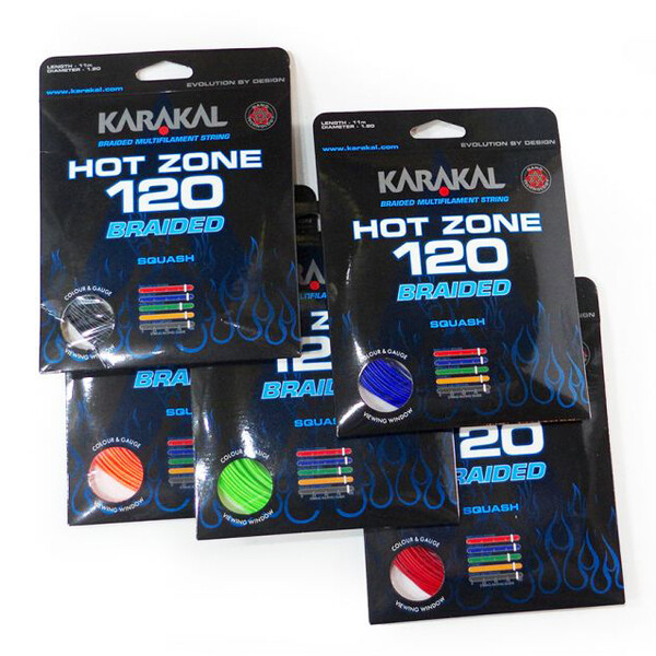 Karakal Hot Zone 120 Braided Squash String Set