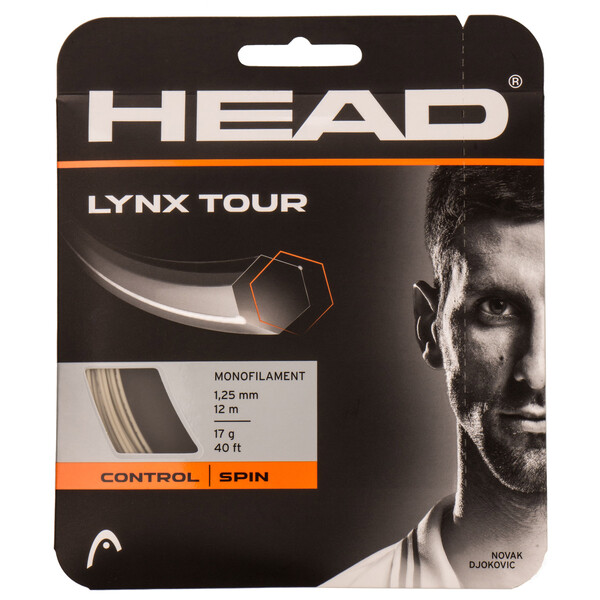 Head Lynx Tour 1.25mm Tennis String Set Champagne