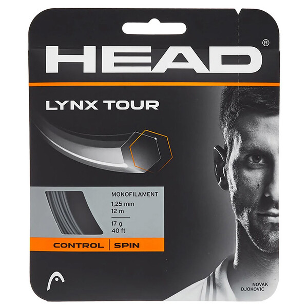 Head Lynx Tour 1.25mm Tennis String Set Grey