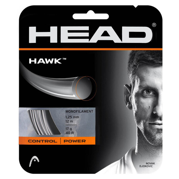 Head Hawk 1.25mm Tennis String Set Grey