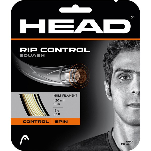 Head Rip Control 1.20mm Squash String White