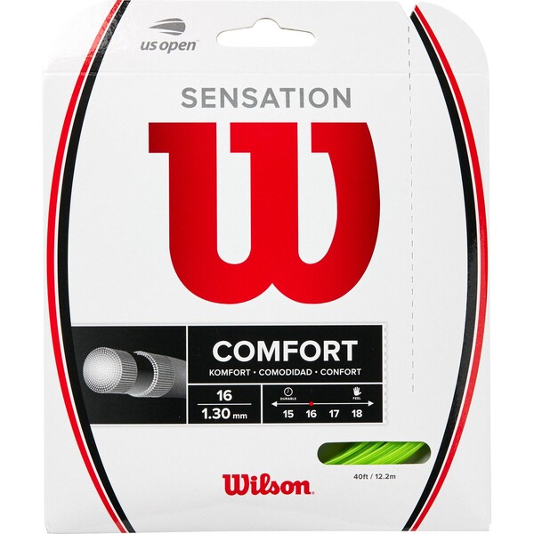 Wilson Sensation 16 Neongreen Tennis String Set