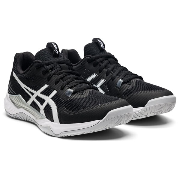 Asics Women's Gel Tactic Indoor Shoes Black White | Great Discounts -  PDHSports