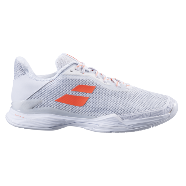 Babolat Women's Jet Tere Tennis Shoes White Living Coral