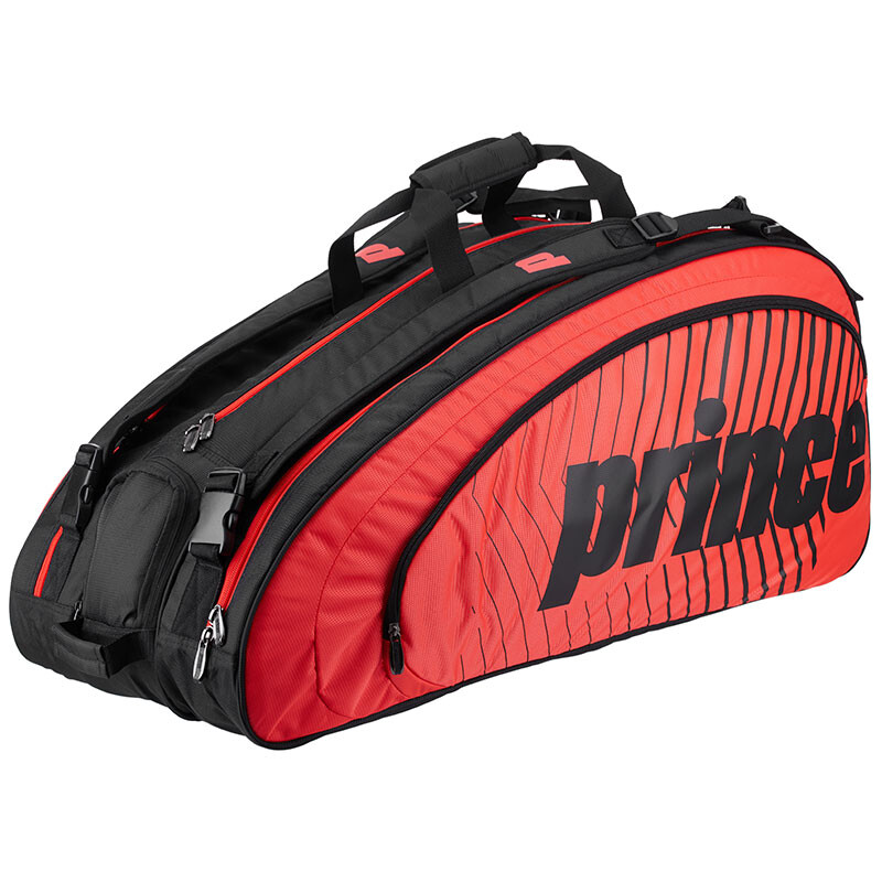Prince Tour Challenger 9 Racket Bag Red Black | Great Discounts - PDHSports