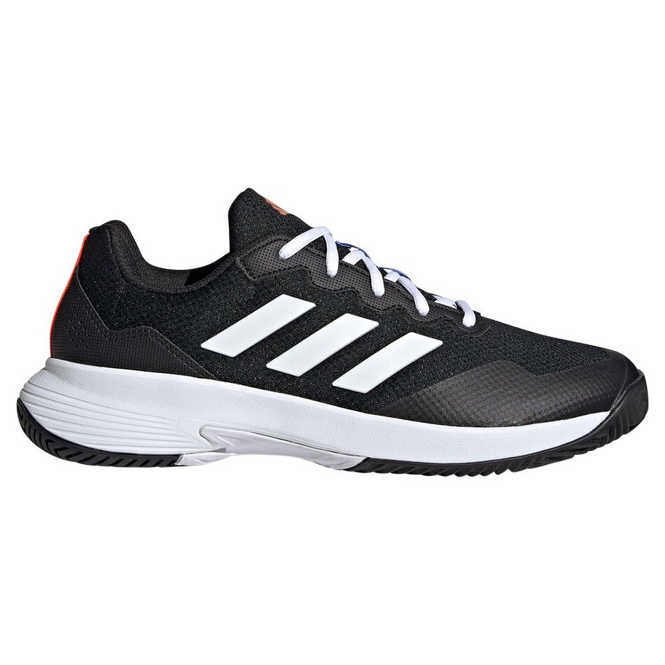 Adidas Men's GameCourt 2.0 Tennis Shoes Core Black Cloud | Great Discounts - PDHSports