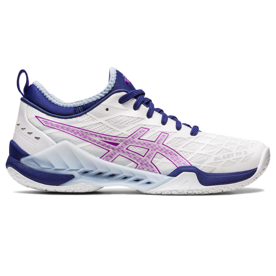 Asics Women's Blast 3 Indoor Court White Orchid Great Discounts - PDHSports