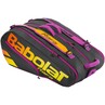 Babolat Pure Aero Rafa 12 Racket Bag - Black Orange Purple