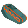 Head Pro Racket Bag L Dark Cyan/Fluo Orange