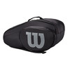 Wilson Team Padel Racket Bag Black Charcoal