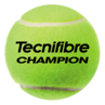 Tecnifibre Champion Tennis Ball - 4 Ball Tube