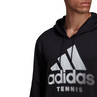 Adidas Men's Tennis Graphic Hoodie Black