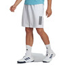Adidas Men's Club 3 Stripe Shorts 24 White