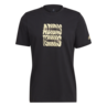 Adidas Men's Wimbledon Tennis T-Shirt Black